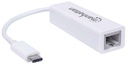 MANHATTAN ETHERNET ADAPTER USB TIPO C (507585)