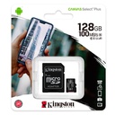 KINGSTON MICROSD 128GB CANVAS SELECT PLUS (CLASE 10)