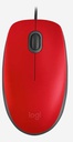 LOGITECH RATON USB M110 ROJO (910-006755)