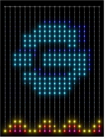 GOVEE LUCES LED PARED DYNAMIC DIY LIGHT ART CANVAS (H70B11A1)