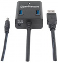 MANHATTAN HUB USB 3.0 + ADAP. AC