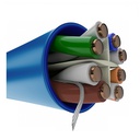 NEXXT CAJA CABLE UTP CAT6  AZUL