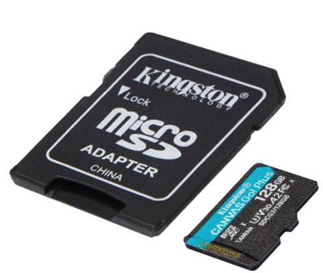 KINGSTON MICROSD 256GB CANVAS GO PLUS 4K (SDCG3/256GB)