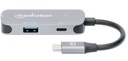 MANHATTAN DOCKING CONVERTER USB-C A USB-C/ HDMI/ USB (130707)