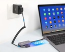 MANHATTAN DOCKING CONVERTER USB-C A USB-C/ HDMI/ USB (130707)