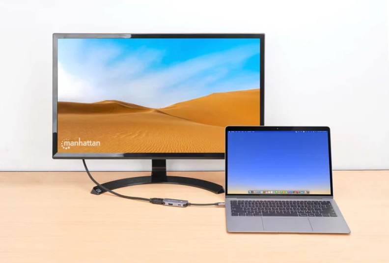 MANHATTAN DOCKING CONVERTER USB-C A USB-C/ HDMI/ USB (130707)