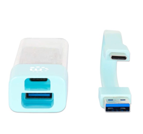 MANHATTAN HUB USB-C A 4 USB 3.2 (181020)