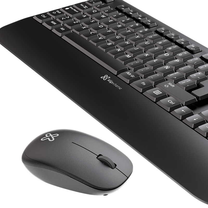 KLIPX TECLADO&RATON WIFI KEYROLL (KCK-300S)