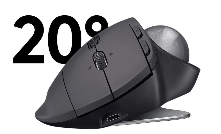 MOUSE LOGITECH INALAMBRICO BT ERGO-GRAPHITE (910-005177)