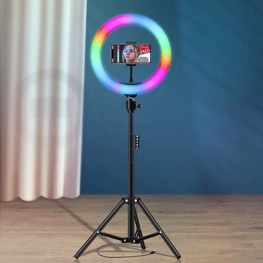 HAVIT ARO DE LUZ RGB 26CM (ST7026)