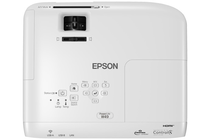 EPSON PROYECTOR POWERLITE W49 3800 Lúmenes (V11H983020)