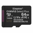 KINGSTON MICROSD 64GB CANVAS SELECT PLUS (SDCS3/64GB)