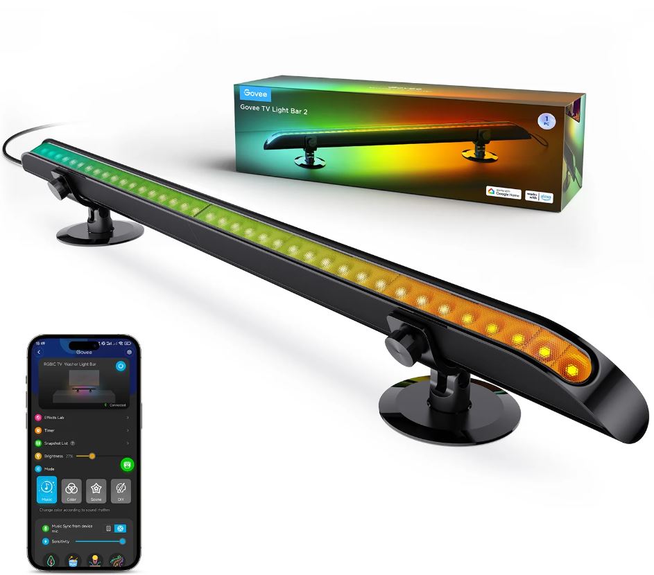 GOVEE LUCES/BARRA RGBIC TV LIGHT BAR (H6046111)