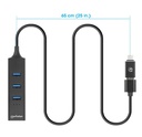 MANHATTAN HUB USB 3.0 (162296)