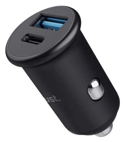 TRUST APTADOR PARA CARRO 38W USB-C/ USB-A (25197)