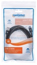 MANHATTAN CABLE USB-C A USB-A 2M NEGRO (354929)