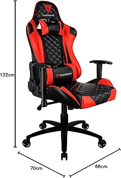 SILLA THUNDERX3 TGC12 ROJO/NEGRO (TEGC-2008101.R1)