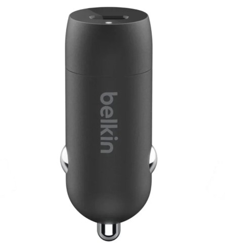 BELKIN APTADOR USB-C PARA CARRO 20W (CCA003btBK)