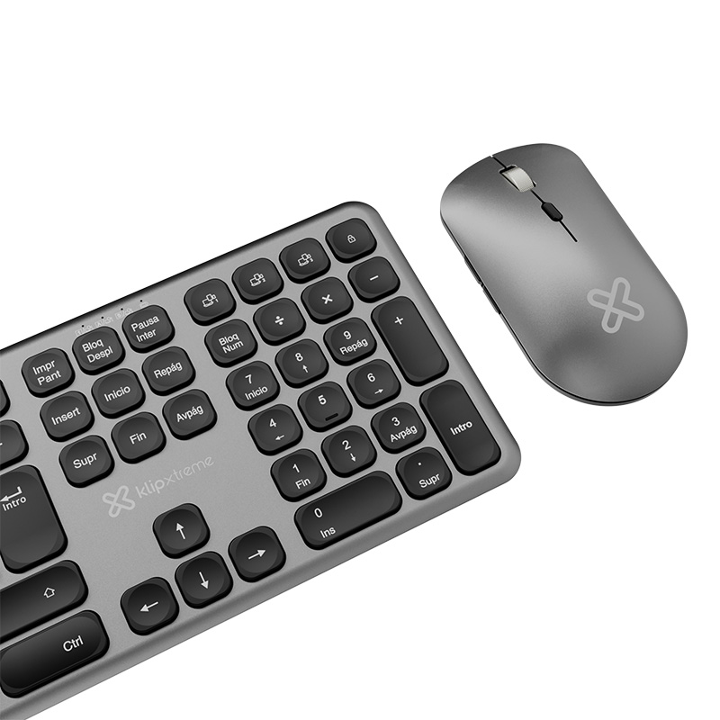 KLIPX TECLADO&RATON WIFI INSPIRE (KCK-251S)