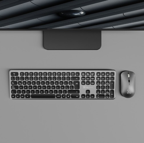 KLIPX TECLADO&RATON DESKMATE (KCK-251S)