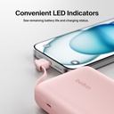BELKIN POWER BANK BOOSCHARGE 10K CON PANTALLA (BPB027FQWH)