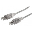 MANHATTAN CABLE USB/ IMPRESORA 1.8M (333405)