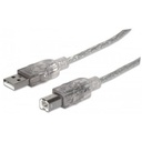 MANHATTAN CABLE USB/ IMPRESORA 1.8M