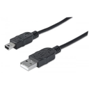 MANHATTAN CABLE USB/ MINI USB 1,8M