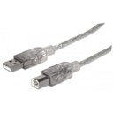 [766623345408] MANHATTAN CABLE USB/ IMPRESORA 5M (345408)