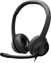 LOGITECH AURICULARES USB-A H390 NEGRO (981-000014)