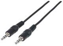 MANHATTAN CABLE AUX 5m/NEGRO