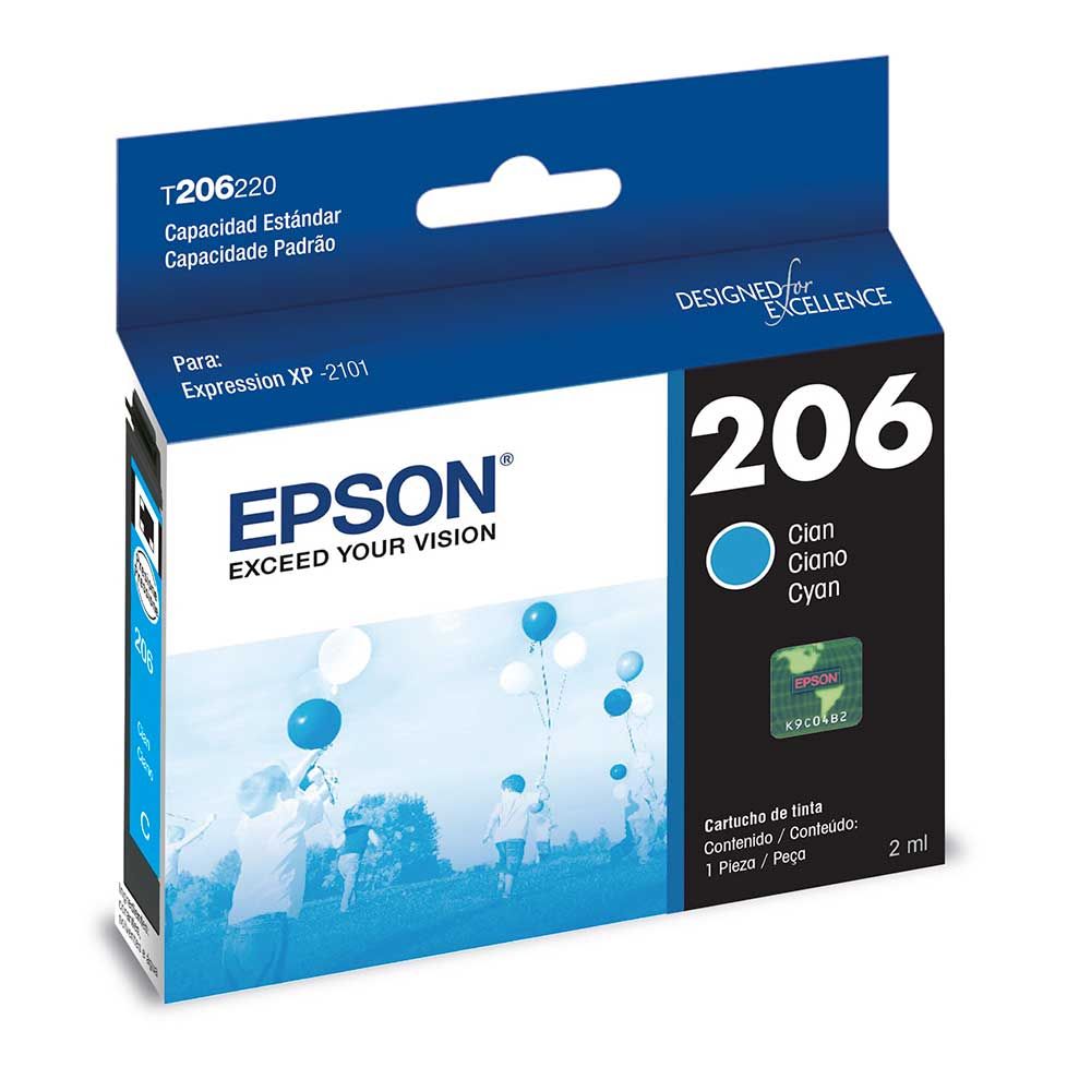 TINTA EPSON T206 220 C/2ml