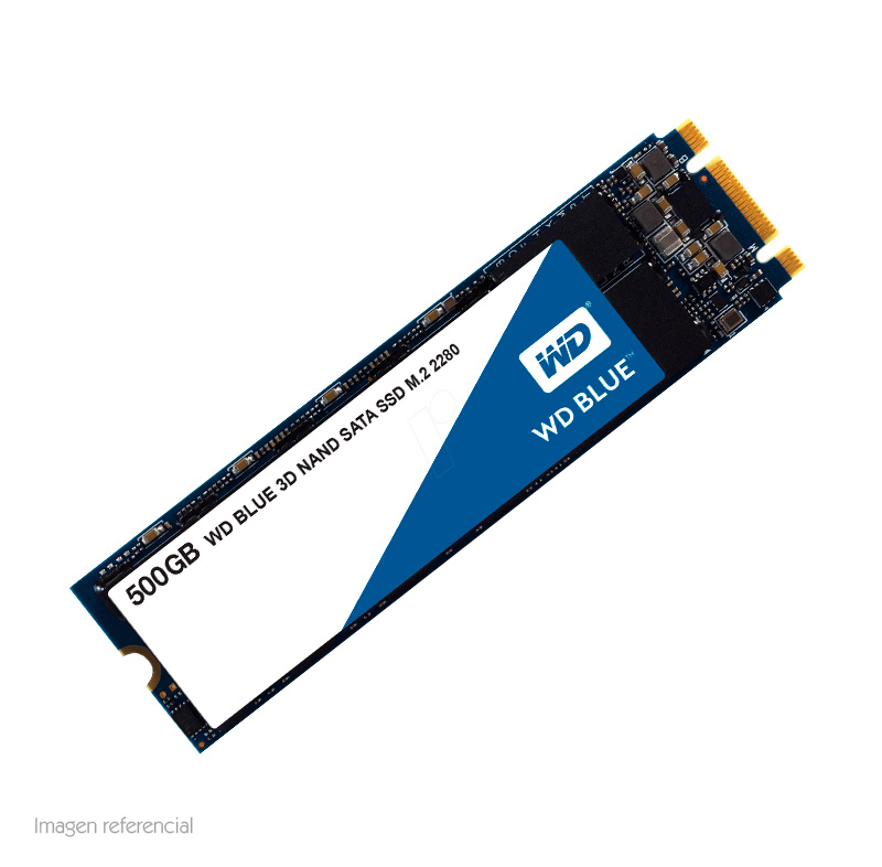 SSD M2 SATA WD 500GB BLUE (WDS500G2B0B)