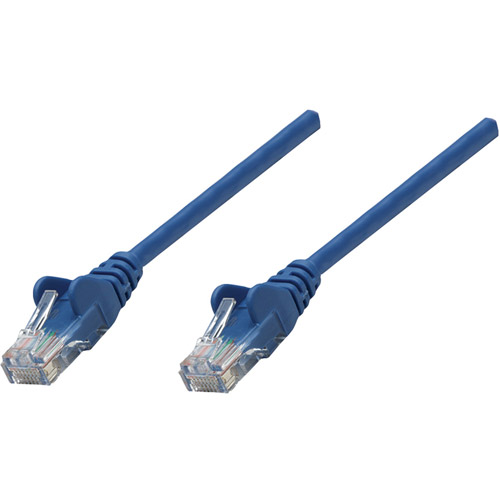 INTELLINET PATCH CORD CAT6 25PIES/7.5M Azul