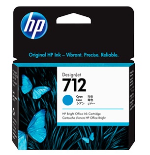 TINTA HP #712 C 29ml (3ED67A)