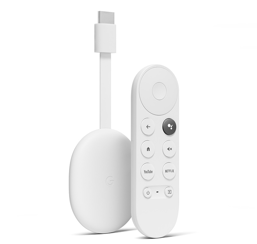 GOOGLE CHROMECAST WITH TV 4K BLANCO (GA-01919-US)