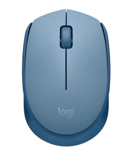 LOGITECH RATON M170 AZUL/GRIS (910-006863)