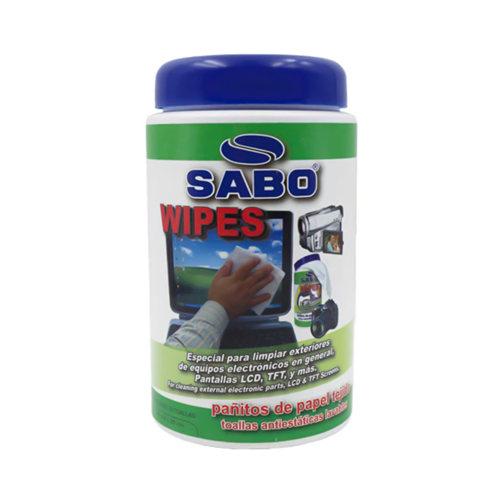 SABO WIPES 10U/D 25X25 (PAÑITOS SECOS) (91-0102)