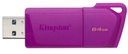 KINGSTON DT/EXODIA M /64GB USB 3.2 MORADO (KC-U2L64-7LP)