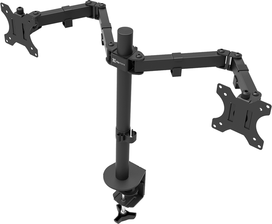 KLIPX SOPORTE DOBLE PARA MONITOR (KPM-310)