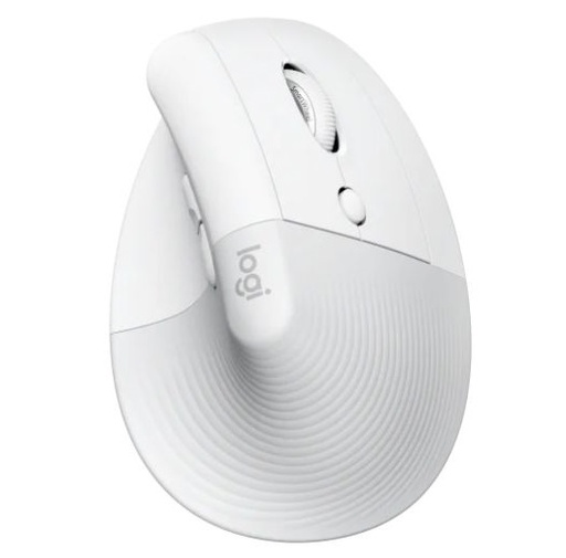 LOGITECH RATON ERGO WIFI VERTICAL LIFT BLANCO (910-006469)