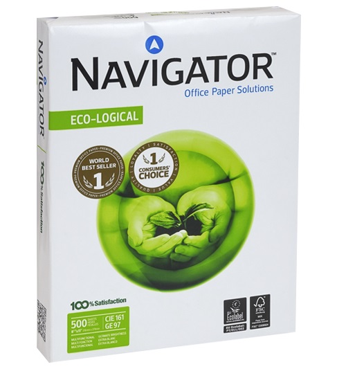 PAPEL CARTA NAVIGATOR ECO-LOGICAL BOND 70G (RESMA)