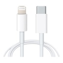 APPLE CABLE LIGHTNING USB-C 1M BLANCO (MUQ93AM/A)