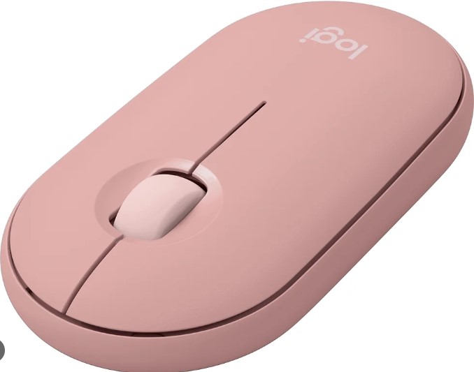 LOGITECH RATON WIFI PEBBLE 2 M350 ROSADO (910-007048)