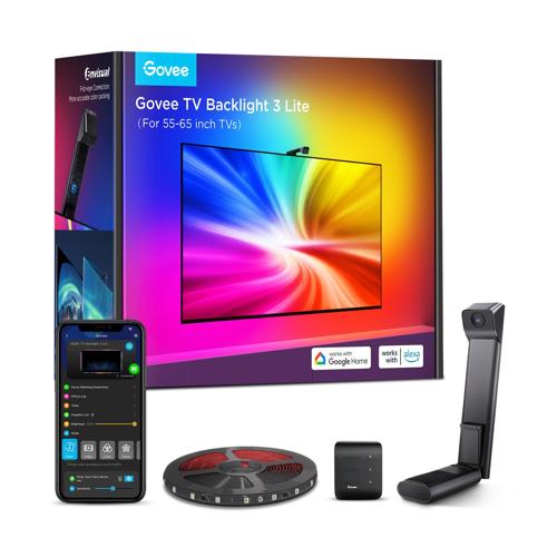 GOVEE LUCES RGBIC TV BACKLIGHT WITH CAMERA TV T2 55"-65" (H6099D1001)