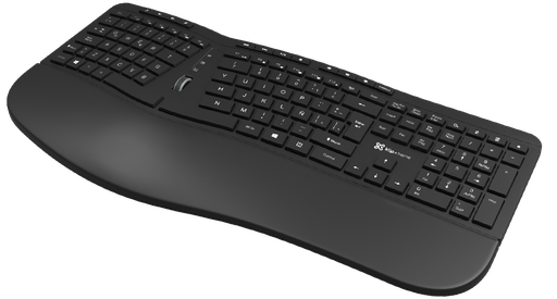 KLIPX TECLADO ERGO WIFI TRANSCEND (KBK-530S)