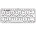 LOGITECH TECLADO BT PEBBLE KEY2 K380S MULTI-DEVICE BLANCO ESP (920-011784)