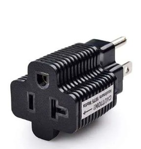 ADAPTADOR DE PODER AC NEMA 5-15 A 5-20R