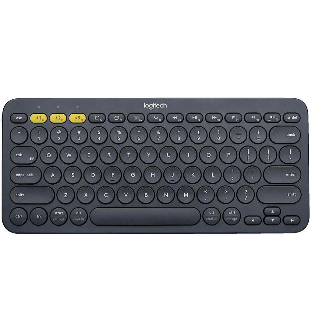 LOGITECH TECLADO BT PEBBLE KEY2 K380S MULTI-DEVICE NEGRO ESP (920-011783)