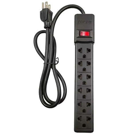 FORZA REGLETA 6 TOMAS (PS-001B)